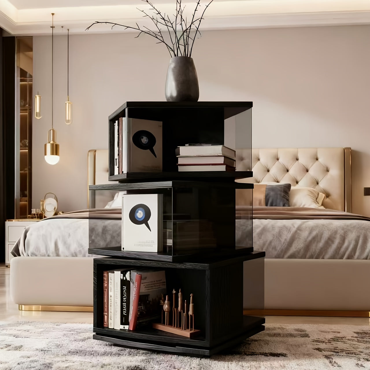 4-Tier Folding Ladder Shelf - Rustic Brown Solid Wood Multi-Purpose Storage Rack, Plant Stand, Bookshelf, And Planter Holder. Ideal For Homes, Bedrooms, Living Rooms, Balconies, And Courtyards. A Versatile Shelving Unit Crafted From Solid Wood.